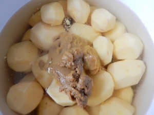 aardappel en curry (Medium)